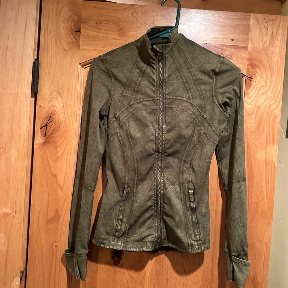 Olive Green Lululemon Women's Define Jacket Nulu